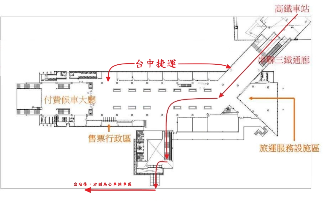 台中高鐵搭公車到鼎新電腦